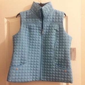 JANE ASHLEY - NWT- Quilted Sleeveless vest